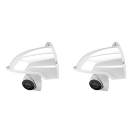 VIOPDER 2X Protective Cover Shield Wall Waterproof Rainproof Cover Outdoor Camera Protection Box Security Camera Outer Cover-B