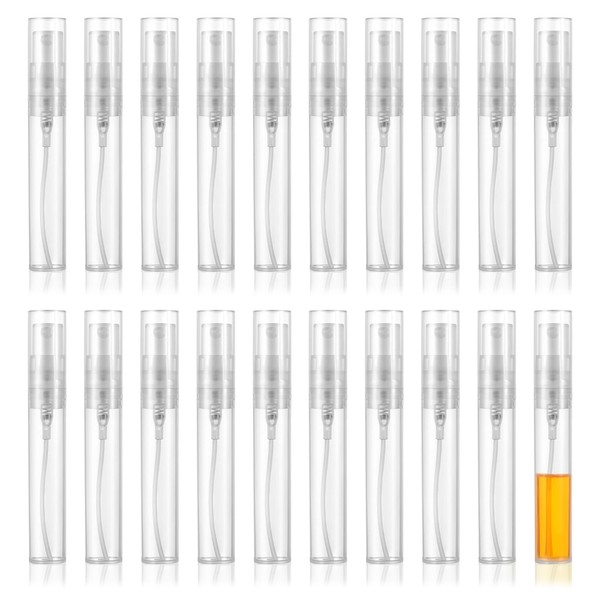 Giantree 20Pcs Mini Spray Bottle, Fine Mist Refillable Perfume Atomizer,