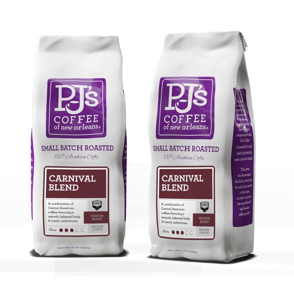 PJ's Coffee of New Orleans, Carnival Blend (Ground Coffee)