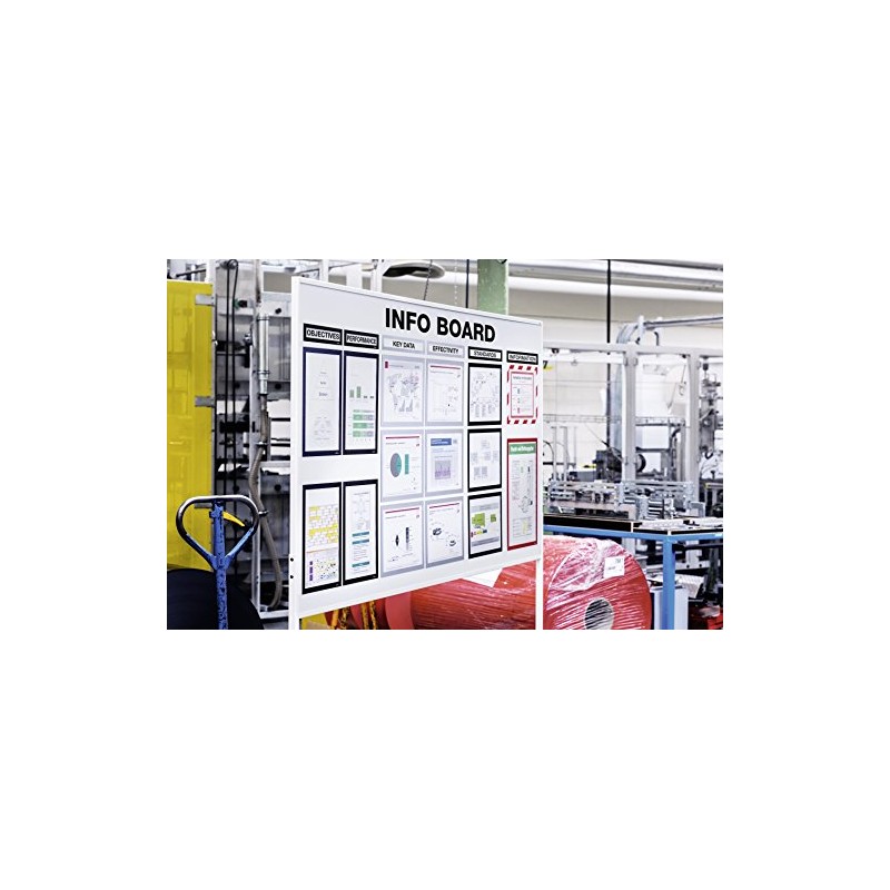 Durable 498623 Info Frame Duraframe Magnetic Top (A4 magnetic frame