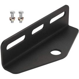 Heavy Duty Universal Zero Turn Lawn Mower Trailer Hitch Adapter Bracket Receiver 3"-6" Mount 3/4" Pin Hole