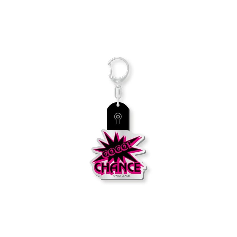Juggler Flash Keychain PINK Glow Keychain