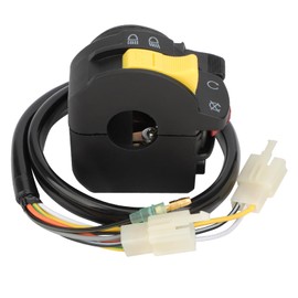 M MATI Left Handlebar Switch Start Stop Kill Headlight for Suzuki LT160E LT230E LT-F160 QuadRunner 160 230 1987-1999 37400-02C01 37400-35B02 37400-35B01 37400-35B00 37400-02C00