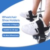 Elderly Wheelchair Fix Foot Holder for Handicapped & Disabled -