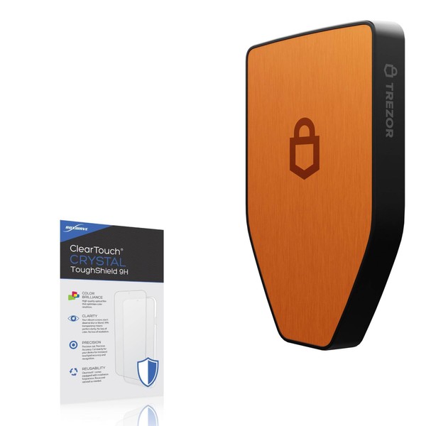 BoxWave Screen Protector Compatible with Trezor Safe 5 Bitcoin-only -