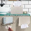 Hand Towels Box Cover Holder,PU Leather Hand Towel Case Compatible