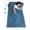 JITTY Hut Sleeping Bag 210 x 115 cm, Sleeping Bag