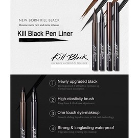 Clio Waterproof Pen Liner Kill Black