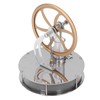 Low Temperature Stirling Engine Model DIY Interesting Stainless Steel Zinc