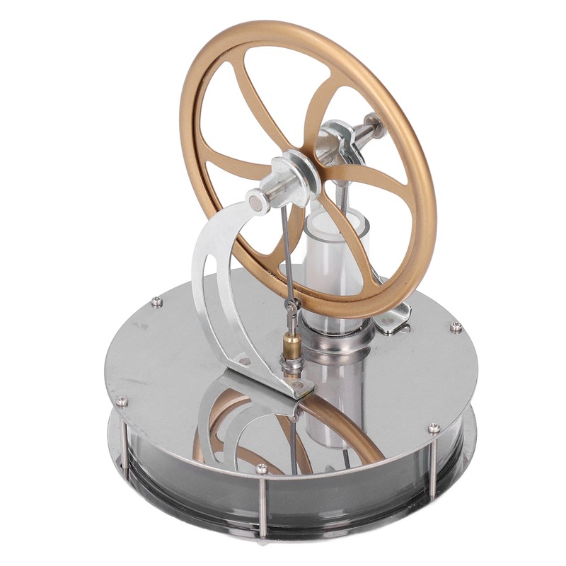 Low Temperature Stirling Engine Model DIY Interesting Stainless Steel Zinc