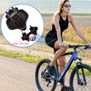 Bike Seat with Backrest - Oversized Bicycle Saddle with Back