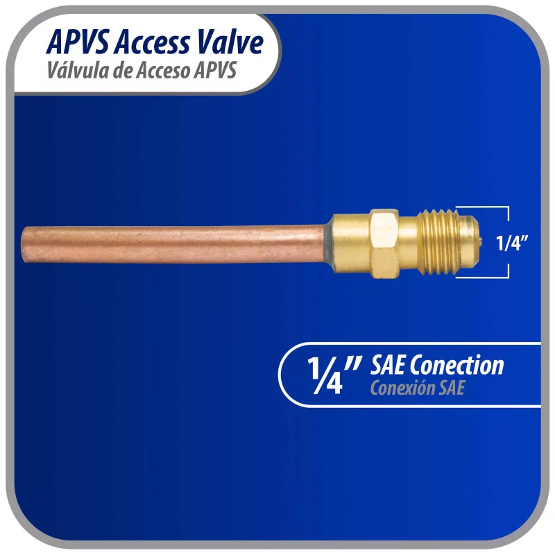 Appli Parts APVS-14142 1/4 in SAE Access Schrader Valve x