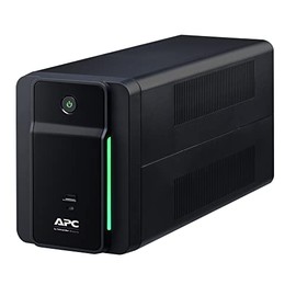 APC UPS 950VA Line Interactive Battery Backup, BVK950M2 Backup with AVR, 2 USB Charging Ports (Type C/Type A), Back-UPS Uninterruptible Power Supply Black