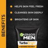 Garnier Men's Turbo Bright Face Wash 100g Scent / 가르니에