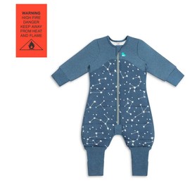 Love To Dream Sleep Suit Quilted Stretch Cotton, 2.5T Stage 3, Ideal for 6-12M, Comfortable Baby Sleepwear, Steller Denim