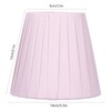 6pcs Chandelier Cloth Lampshade Wall Lamp Clip On Cover Shades