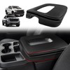 Muslogy Center Console Armrest Cover Compatible with Chevy Silverado &