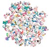 Anrher 100pcs Miniature Unicorn Shaped Flatback Decoration Resin Sets