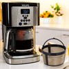 HESSION Permanent Coffee Filter 8-12 Cup Basket Fits Mr Coffee