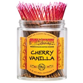 Wild Berry Shorties Incense Sticks - Hand Dipped in The USA (100 Count) - 4 inch (Cherry Vanilla)