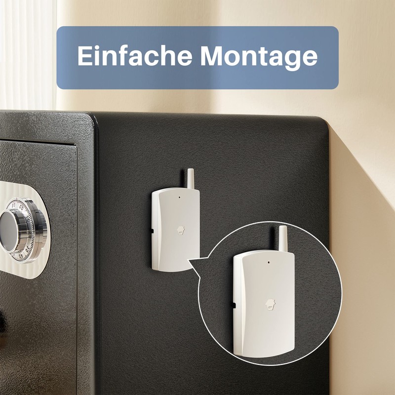 Chuango WD-80 Wireless Vibration Sensor for Chuango Alarm Systems, Vibration