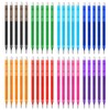 40pcs 0.7 mm Erasable Gel Ink Pen Refills Compatible with