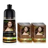 Herbishh Light Brown 3 in 1 Hair Dye Shampoo 500