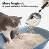 Cat Litter Scoop, Metal Litter Scooper with Deep Shovel, Scooper