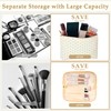 Quilted makeup bag Set for Women, Floral Cotton Makeup Bag
