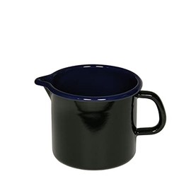 Riess 0040-025 Classic-Hotel Profi Jug, Diameter-12 cm Blue and Black
