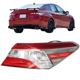 WFLNHB Right Side Tail Light Assembly Replacement for Toyota Camry 2018 2019 2020 Passenger Side Rear Tail Light Lamp 8155006720 TO2805134