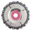 4 Inch Grinder Chain Disc 22 Tooth Wood Carving Wheel