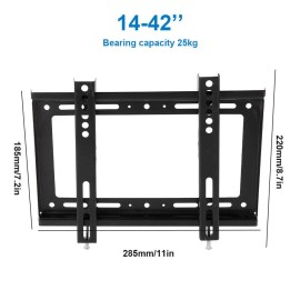 TV Wall Mount Bracket For 14 16 17 19 Up to 42 Inch Flat LCD LED QLED TV NEW