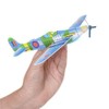 Rhode Island Novelty 8 Inch Flying Glider Plane, Set of