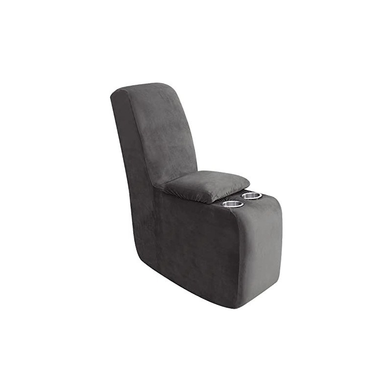 ULTICOR 7-Piece L Shape Sectional Recliner Sofa Covers, Velvet Stretch