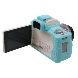 M50 Silicone Cover, TUYUNG Rubber Silicone Camera Case Cover Skin for Canon EOS M50 Digital Camera, Blue