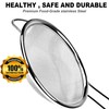 Anaeat Fine Mesh Strainers - Premium Stainless Steel Colander Sieve
