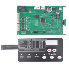 Woosphy 42002-0007S Control Board Kit W/ 472610Z Switch Pad Replacement for Pentair Master-Temp NA/LP