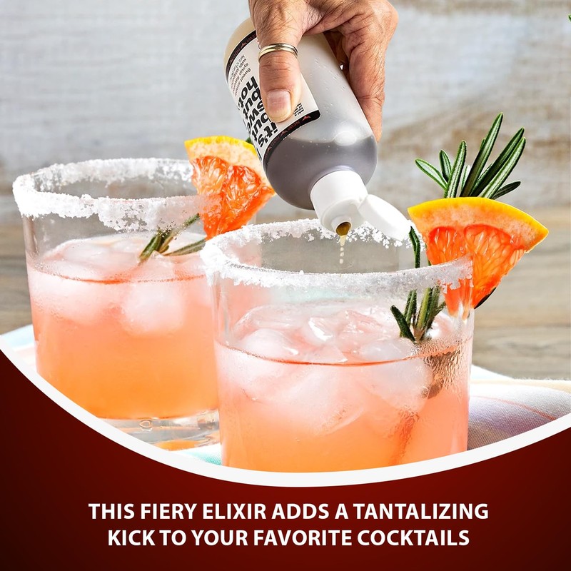 FIRE SYRUP - Jalapeno Infused Simple Syrup For Cocktails -