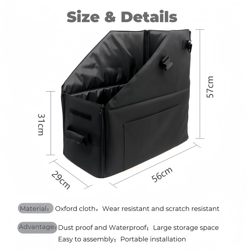 SUKOUSRAM Folding Bicycle Storage Box Suitable For Bromp ton Folding