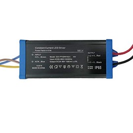 HANNAHONG 50W Constant Current Driver DC28-36V 1500mA High Power led Power Supply Transformer for Street Light Flood Light spot Light high Bay Light Wall Washer Light Grow Light (50W Single Color)