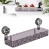 Shower Caddy Suction Cup,Bathroom Shower Organizer for Bathroom Storage &