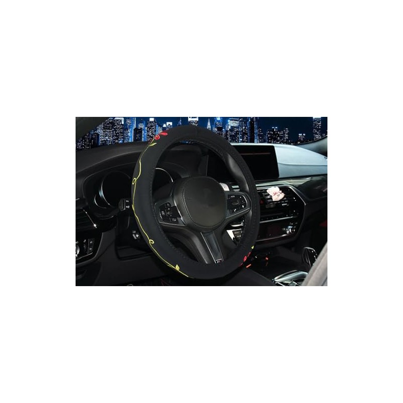 Mayco Bell 2016 Car Steering Wheel Covers Embroidered Cute for