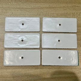 EZVALO Under Cabinet Mounting Accessories 6 Pcs Iron Sheet with Adhesive Backing