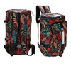 Printed Backpack Polyester Large Capacity Multifunctional Outdoor Leisure Travel BagRed