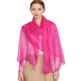 NUOHEMULE featherlight scarf cashmere for Women Lightweight Shawl and Travel Wraps, Super Large (230 * 100cm) Pashmina Summer Scarf as Elegant Accessory