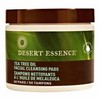 Tea Tree Oil Facial Cleansing Pads 50 Pads By Desert
