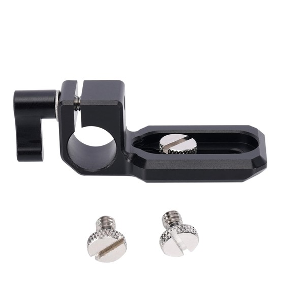 NICEYRIG Mini Mounting Plate Rod Clamp for 15mm Rod Support