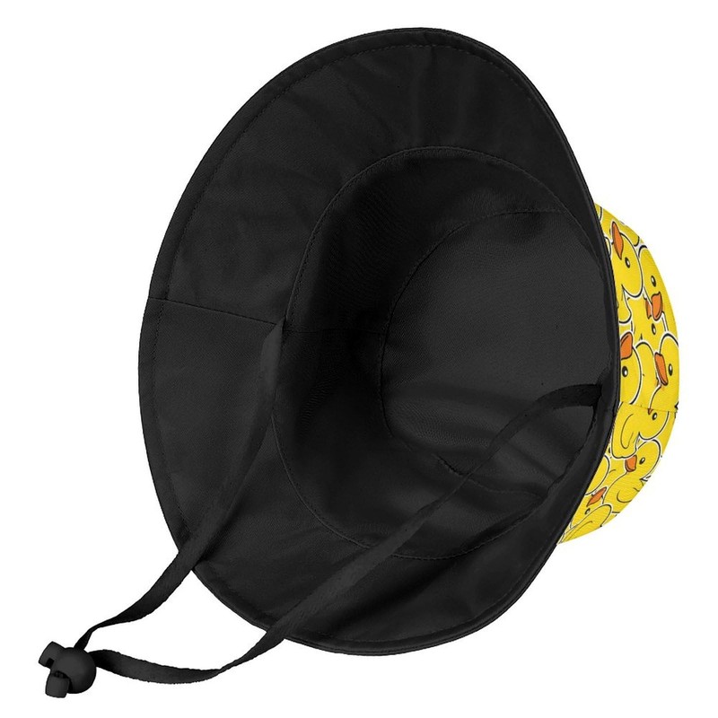 Kids Hats Yellow Duck Funny Animals Boys Girls Beach Hat