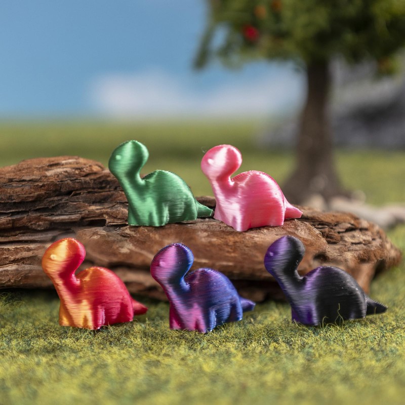 Teenzee 100pcs Mini 3D Printed Animals Tiny Animals Plastics Figures